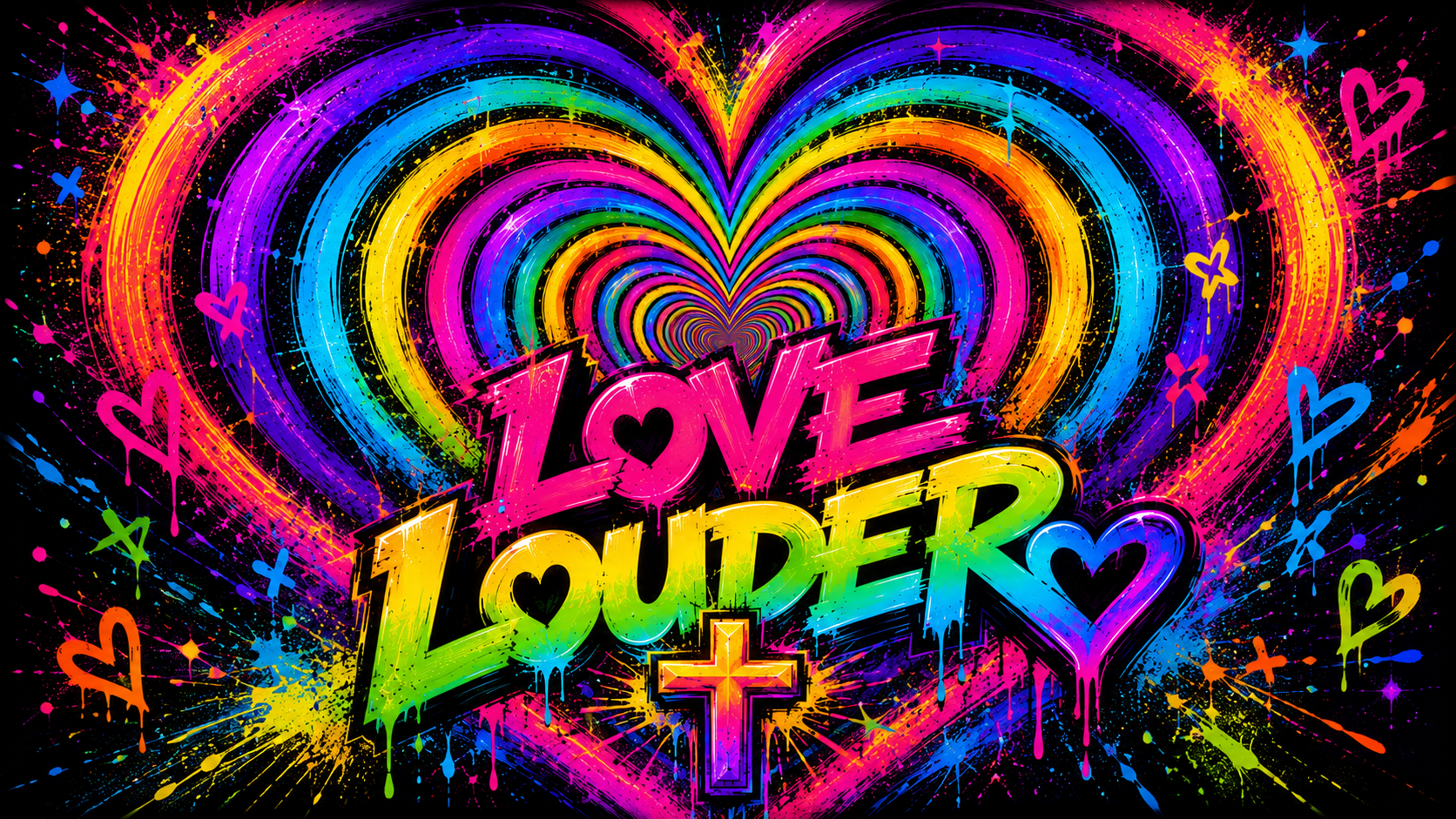 Love Louder album artwork