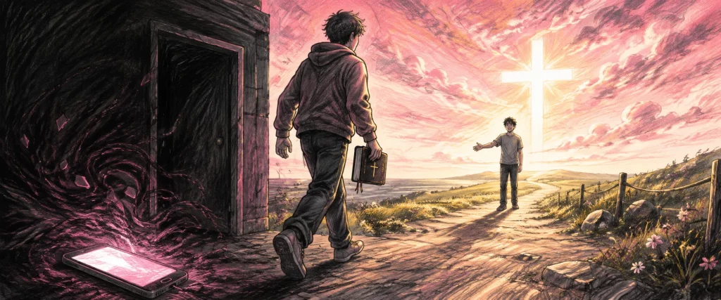 Moving towards the light and away from temptation